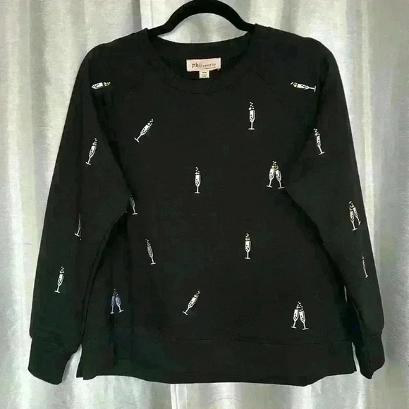 Philosophy champagne sweatshirt  🖤 - Picture 1 of 6